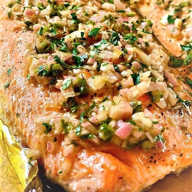 Ginger Honey Soy Salmon