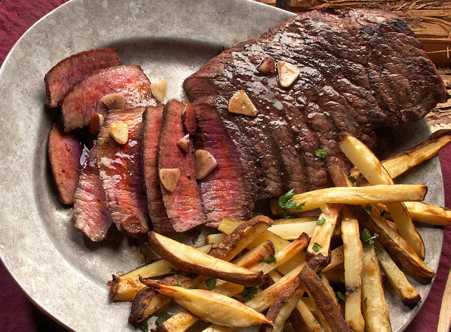 Chipotle Pineapple Tri-Tip & Sage Fries