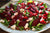 Roasted Beet Salad with Fresh Goat Cheese and Toasted Pecans (Blood Orange Olive Oil and Cranberry-Pear White Balsamic)