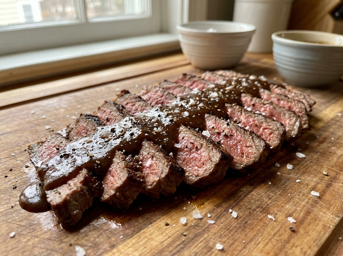 Espresso Balsamic Grilled Steak Tips