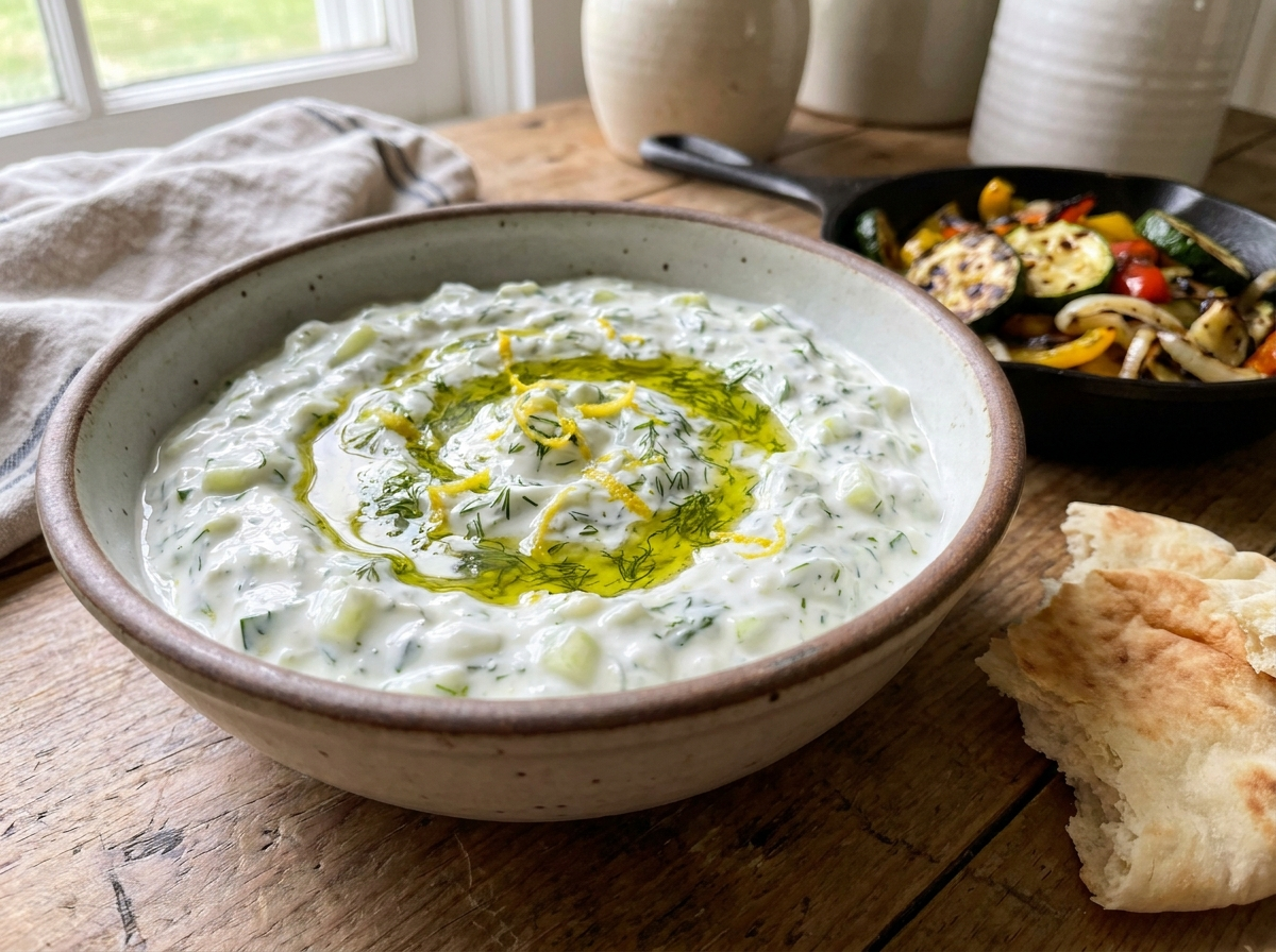 Easy Dill Tzatziki