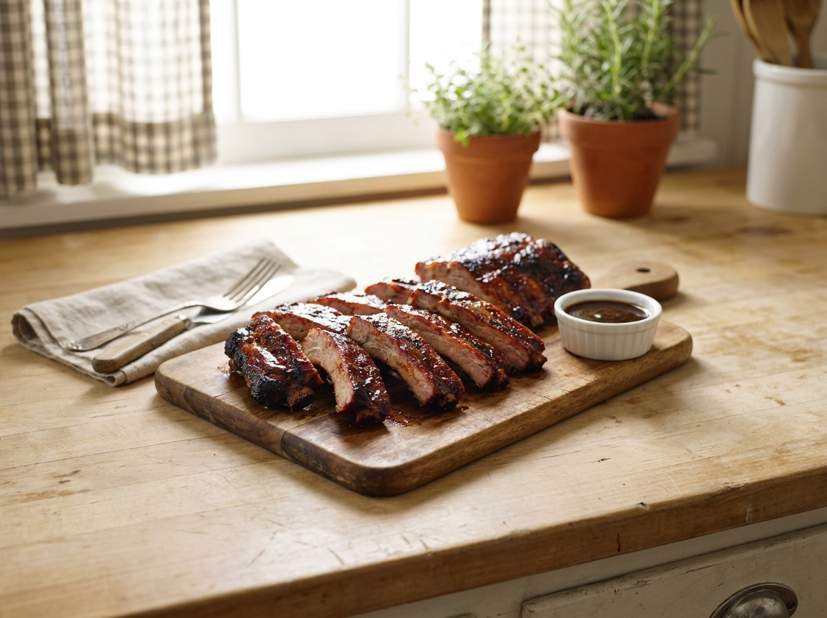 Maple-Chipotle Glazed Baby Back Ribs