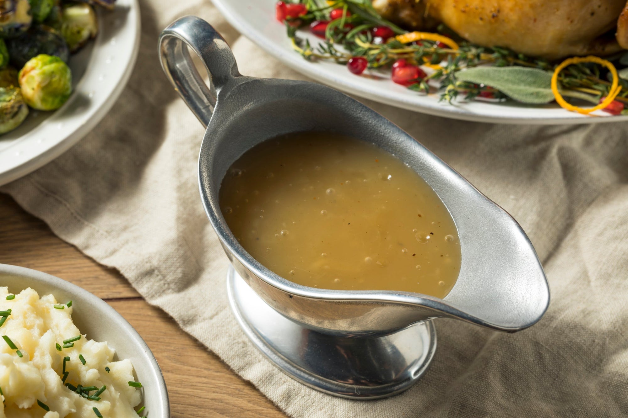 Cranberry Herbed Gravy