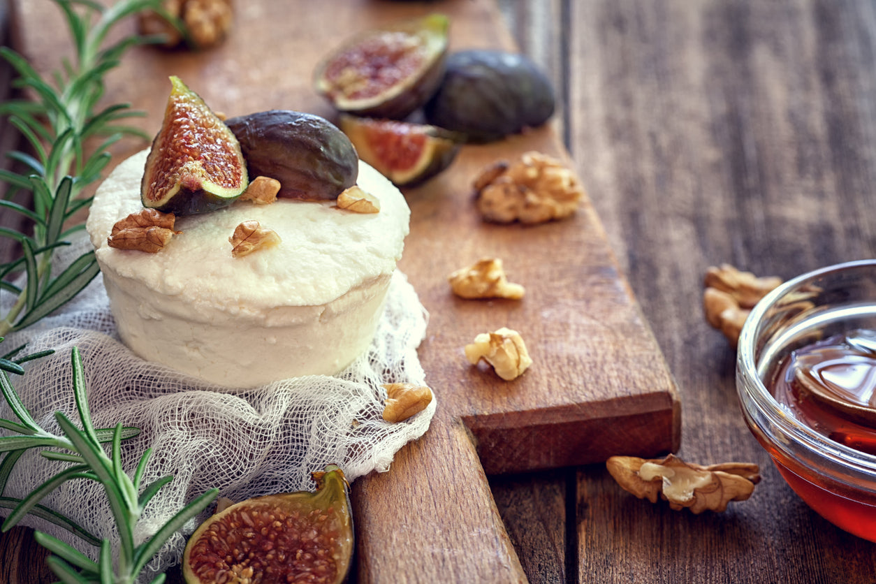 Fig, Date, & Prosciutto Dip with Goat Cheese, Pistachios & Mascarpone