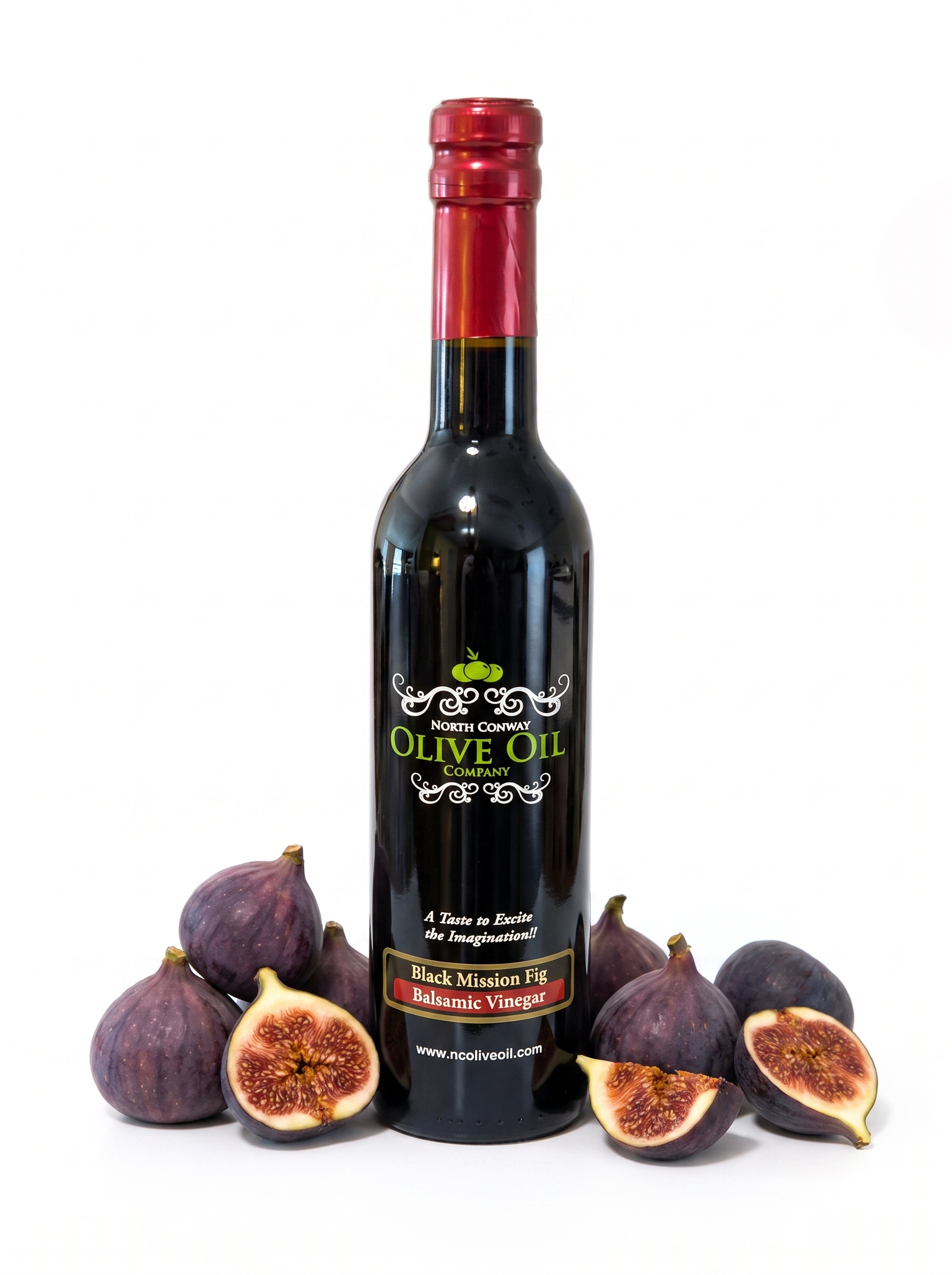Black Mission Fig Dark Balsamic Vinegar bottle - Google Merchant product image
