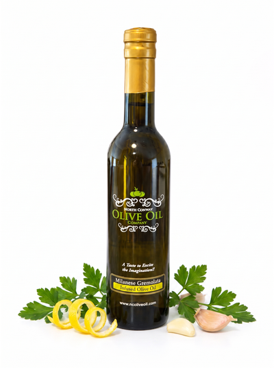 Milanese Gremolata Infused Olive Oil bottle - Google Merchant product image