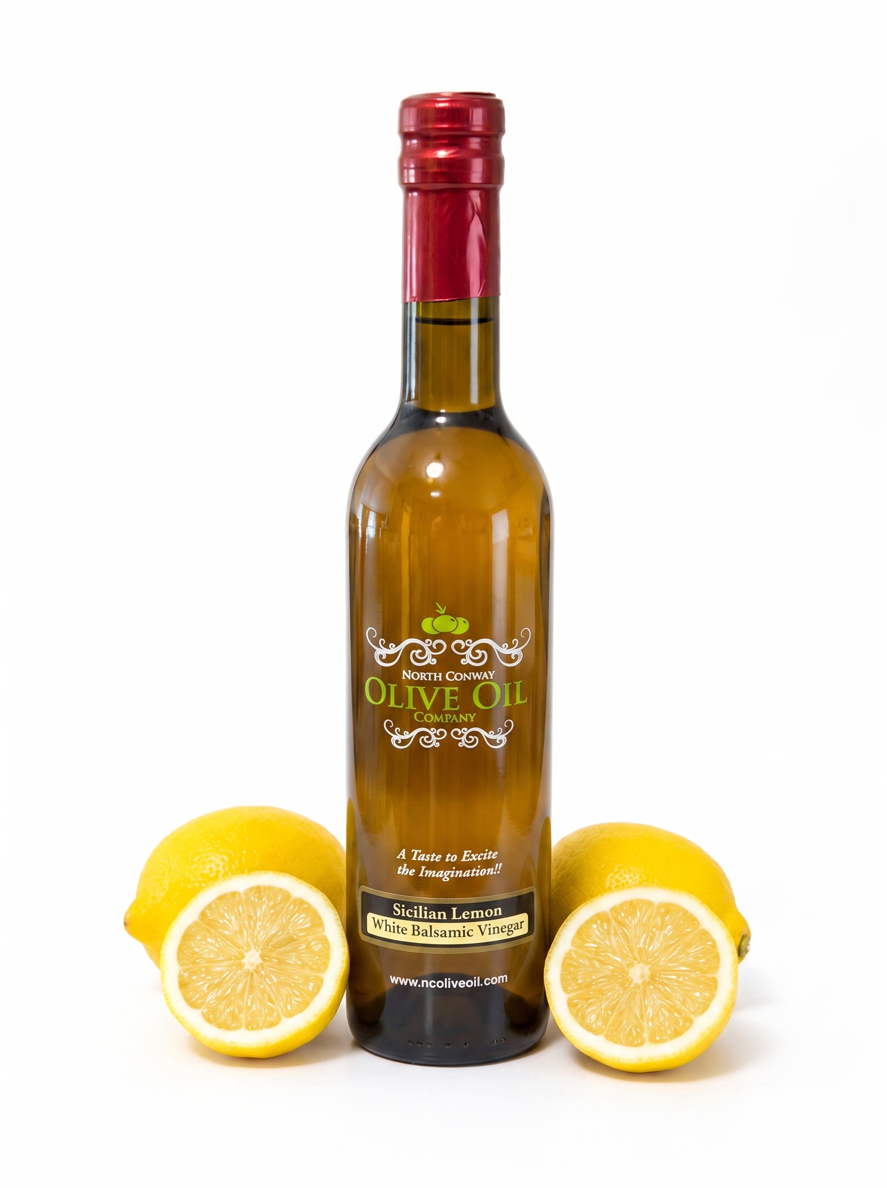 Sicilian Lemon White Balsamic Vinegar bottle - Google Merchant product image