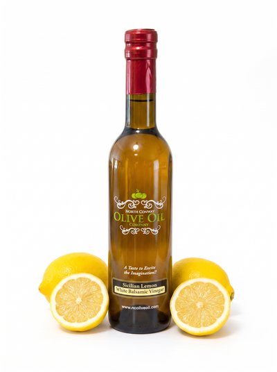Sicilian Lemon White Balsamic Vinegar bottle - Google Merchant product image