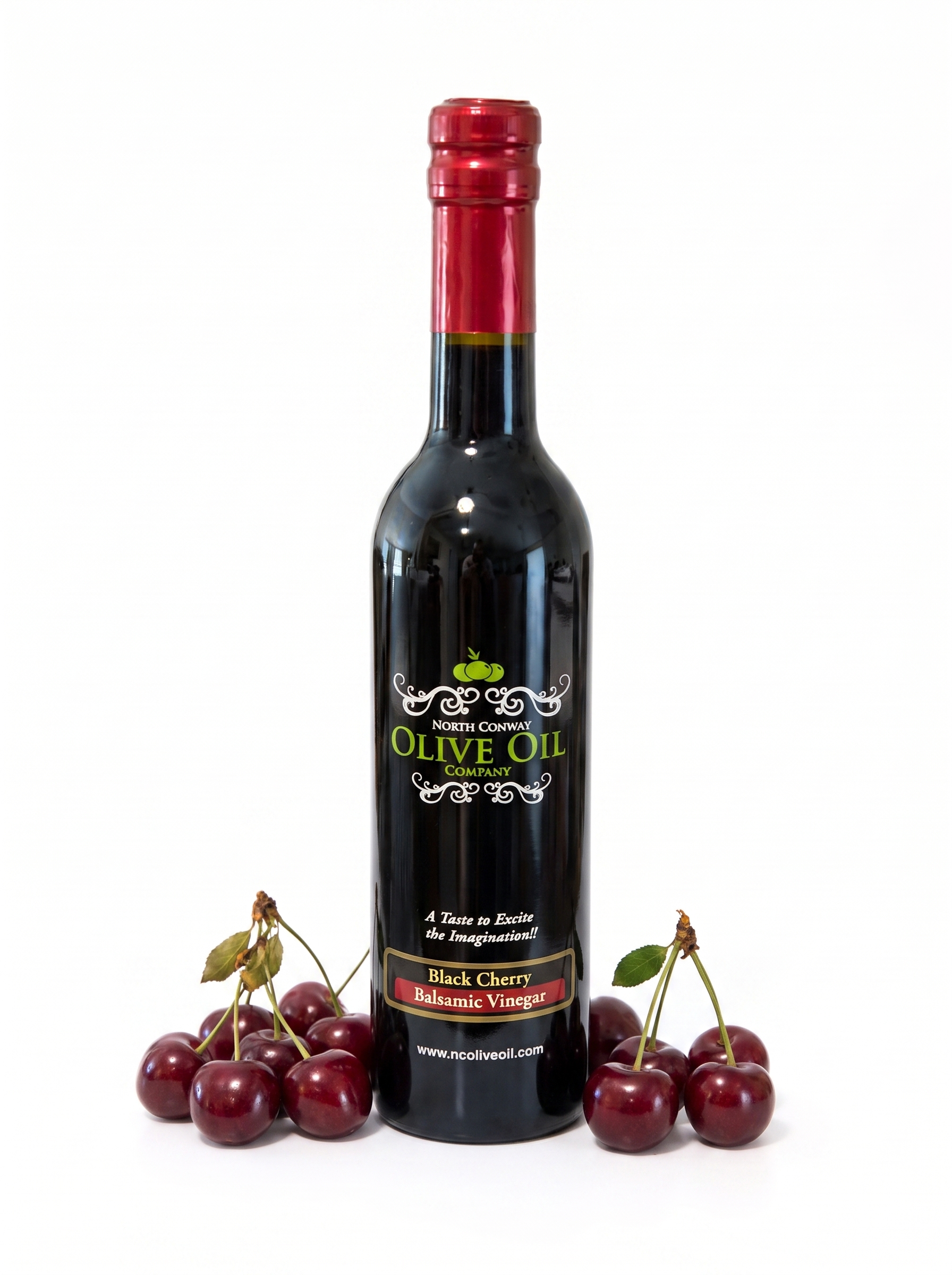 Black Cherry Dark Balsamic Vinegar bottle - Google Merchant product image