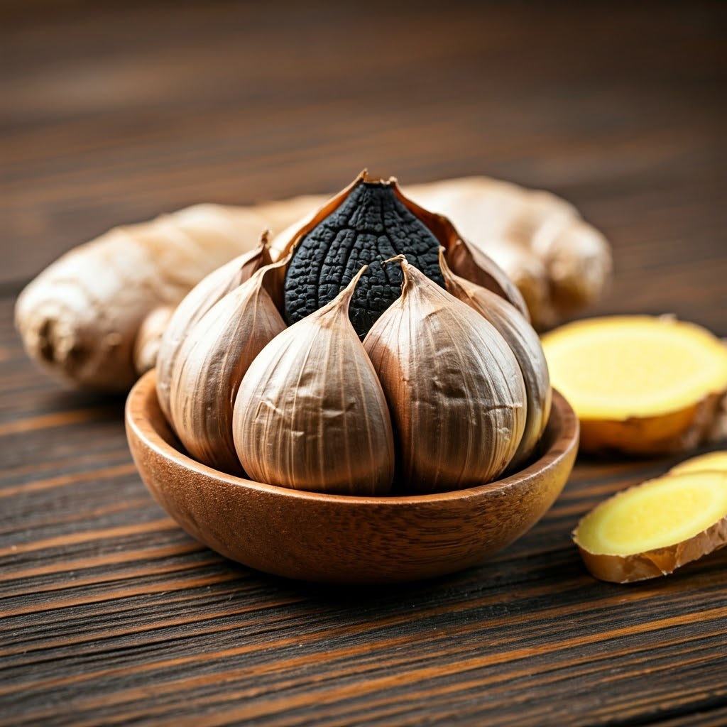 Ginger & Black Garlic Olive Oil