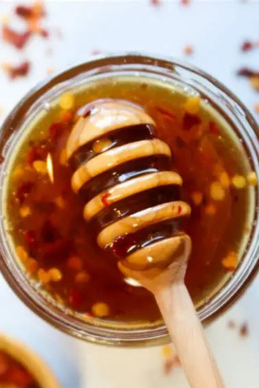 NEW! Hot Honey Vinegar Condimento