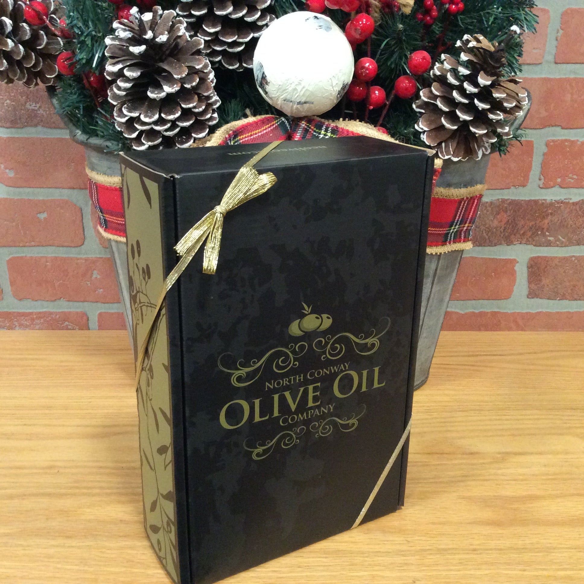 Three 200ml Bottle Gift Box – North Conway Olive Oil Company
