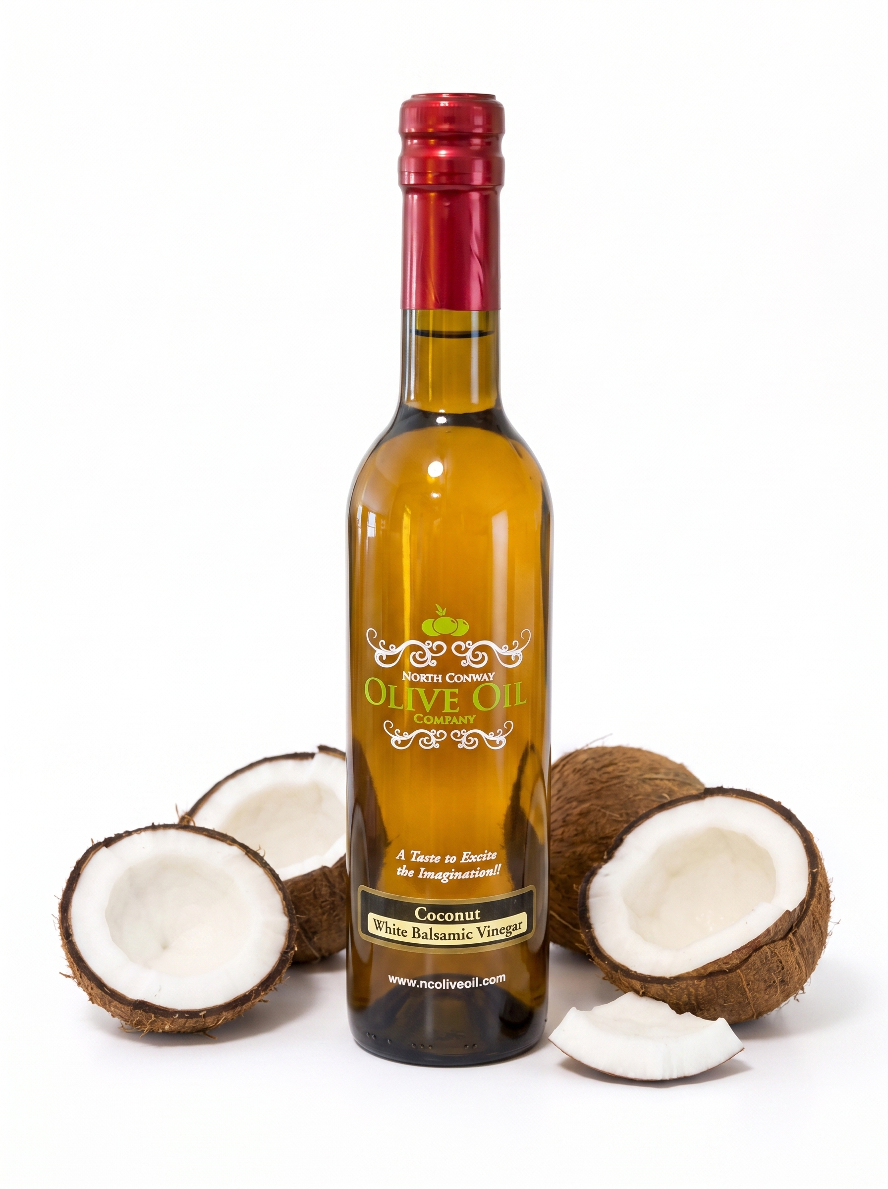 Coconut White Balsamic Vinegar bottle - Google Merchant product image