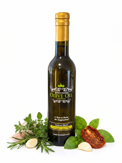 Tuscan Herb Infused Olive Oil bottle - Google Merchant product image