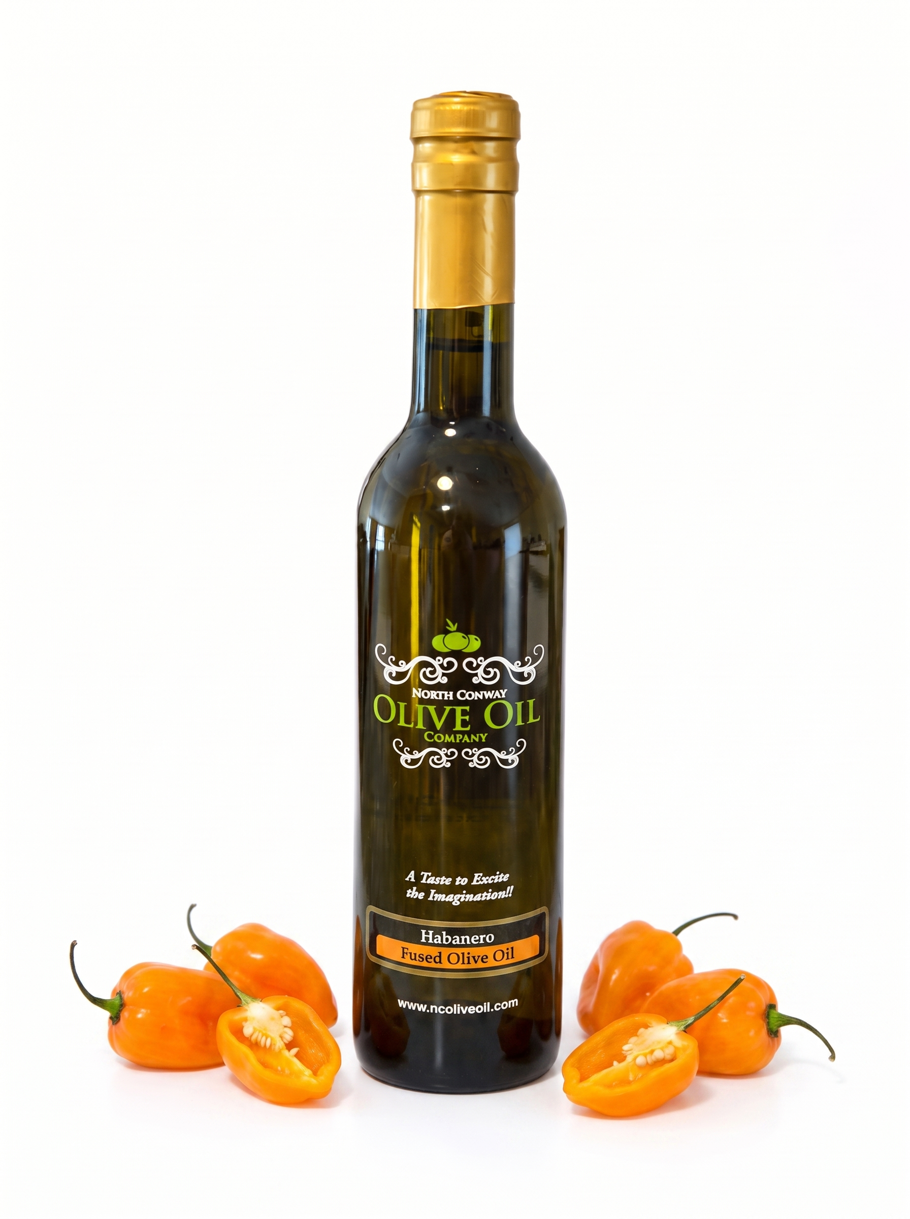 Habanero Fused Olive Oil bottle - Google Merchant product image