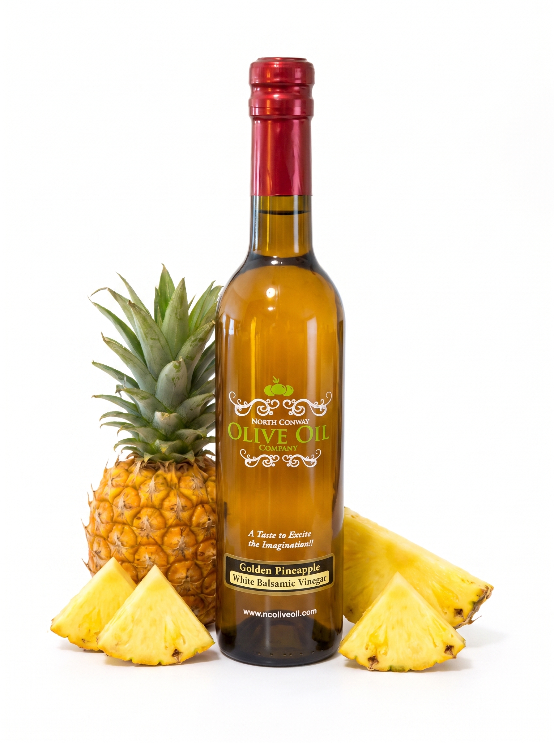 Golden Pineapple White Balsamic Vinegar bottle - Google Merchant product image