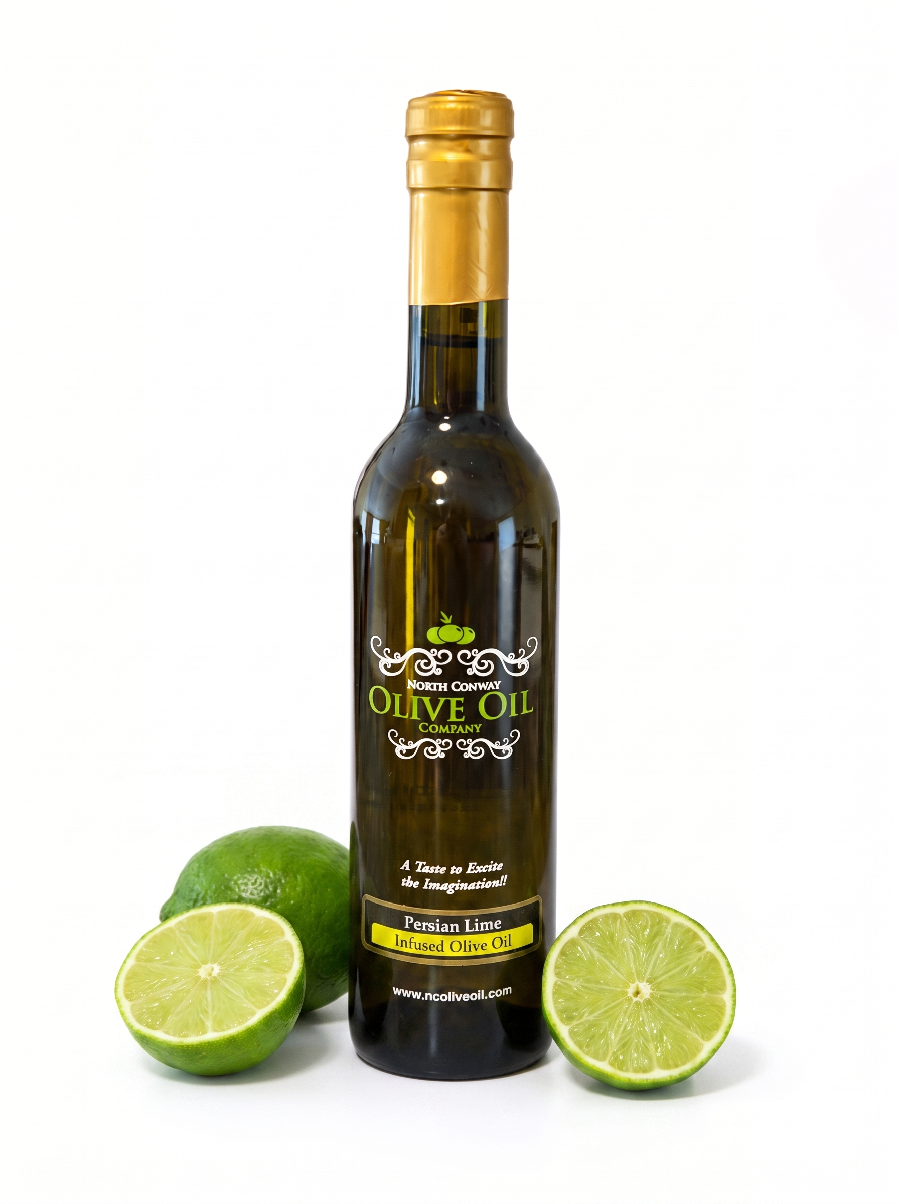 Persian Lime Infused Olive Oil bottle - Google Merchant product image