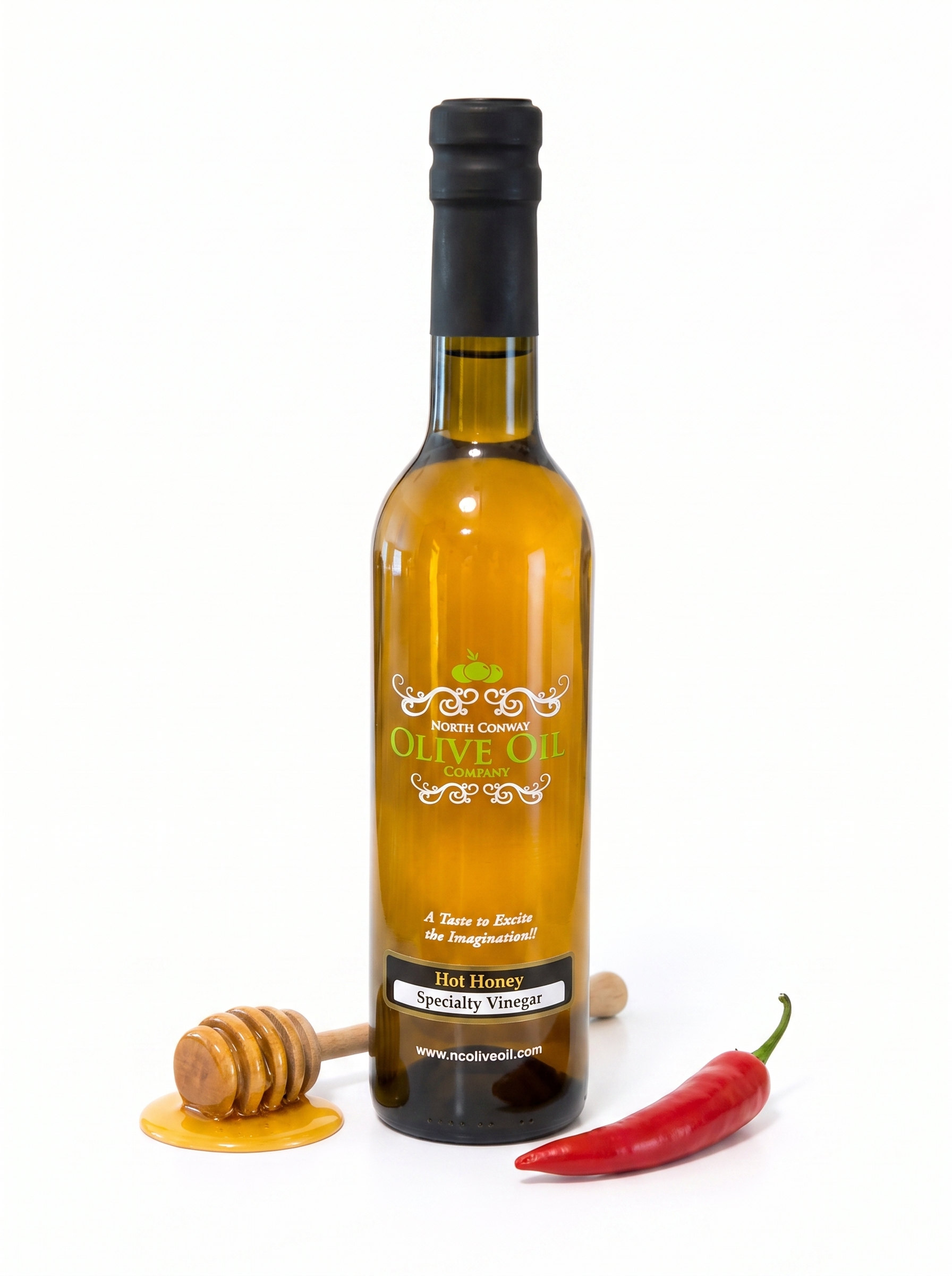 Hot Honey Vinegar Condimento bottle - Google Merchant product image