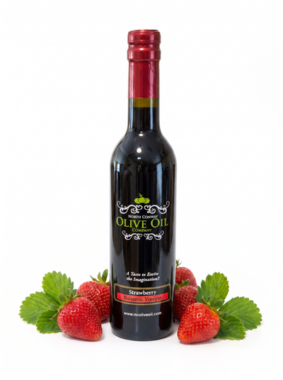 Strawberry Dark Balsamic Vinegar bottle - Google Merchant product image