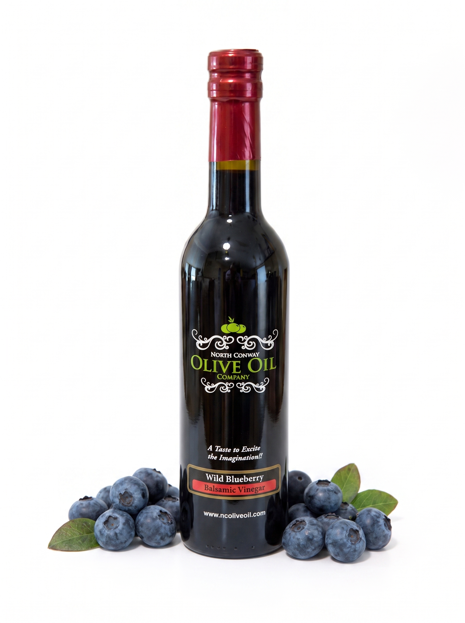 Wild Blueberry Dark Balsamic Vinegar bottle - Google Merchant product image