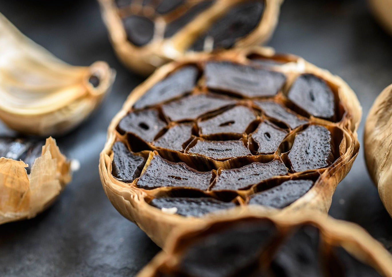 Ginger & Black Garlic Infused Olive Oil