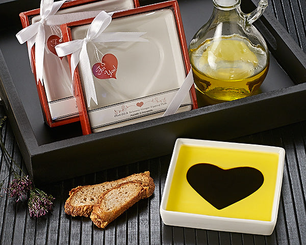 Olive Oil Dipping Bowl (Heart)