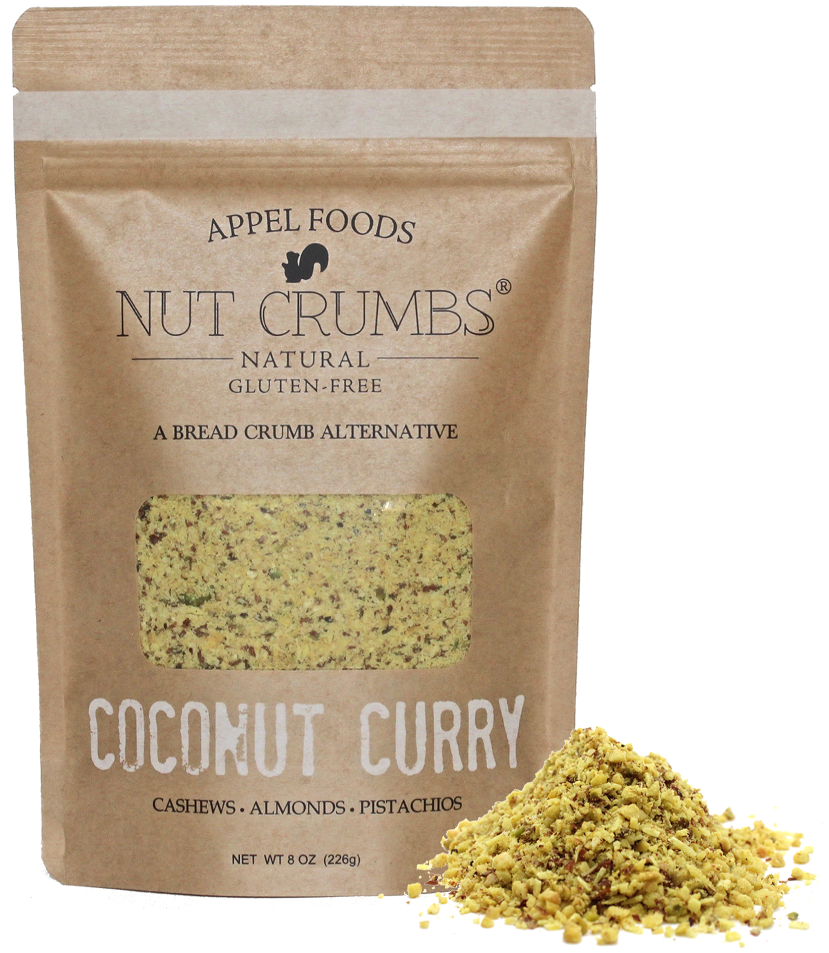Coconut Curry Nut Crumbs