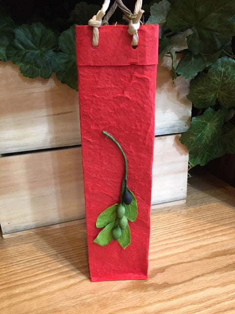 One Bottle Paper Olive Oil Gift Bag