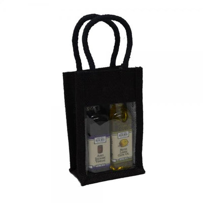 60 ml Bottle Canvas Olive Oil Gift Bag (fits two 60 ml)
